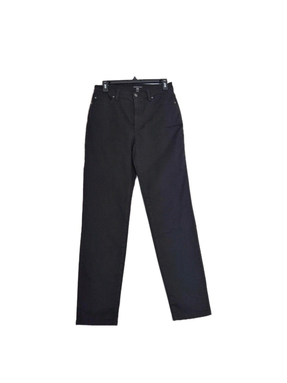 Eileen Fisher Women's Jeans Size XS High Waisted Slim Fit Full Length Black   56